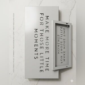 Source Unknown Gray Inspirational Frame Set